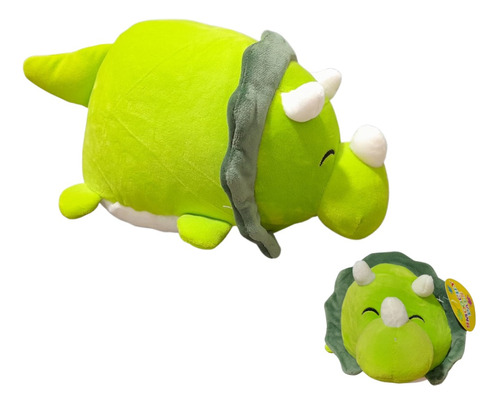 Peluche Apego Smoochy Pals Dino Muy Suave Y Hermoso 21cm