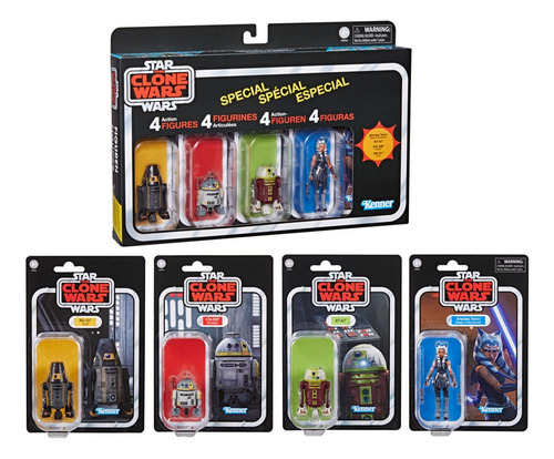Star Wars, Pack de Figuras Vintage, Escape De La Orden 66