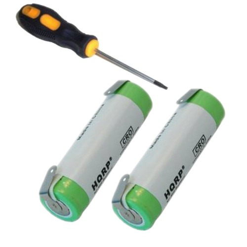 Hqrp 2-pack De Baterías Para  Tricontrol Modelo 4740,