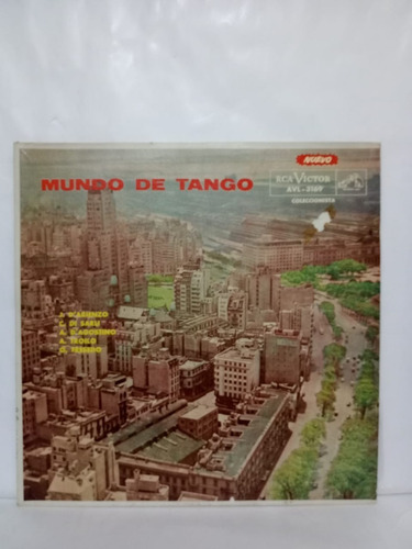 Varios Artistas- Mundo De Tango- Lp, Argentina G+