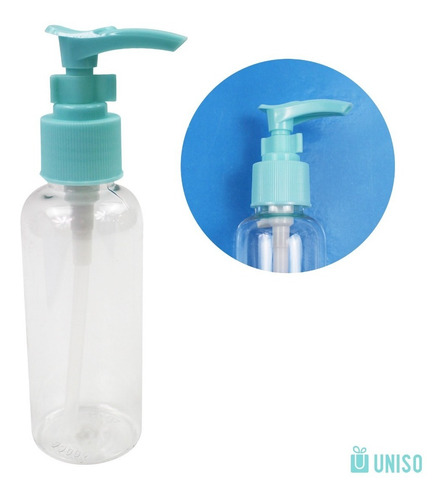 Imagem 2 de 4 de Frasco Pump Para Viagem 100ml