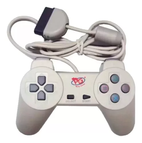 Controle Joystick Compatível com Playstation 1 Ps1 com fio - PG