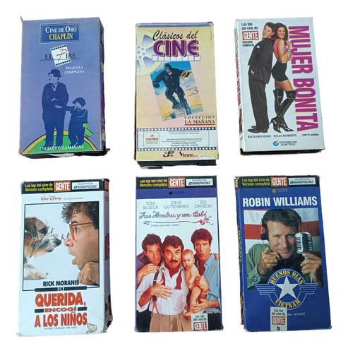 Lote Vhs Especial Coleccionistas, Nostalgia, Precio X Todos.