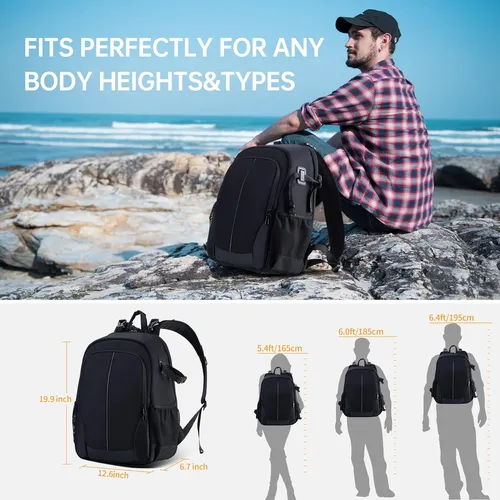 Mochila para camara y laptop hotsell