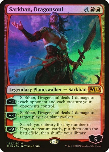 Magic Mtg Sarkhan, Dragonsoul (planeswalker Deck) 