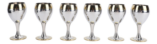 Copa De Vino De Metal, Copas De Vino De Acero Inoxidable