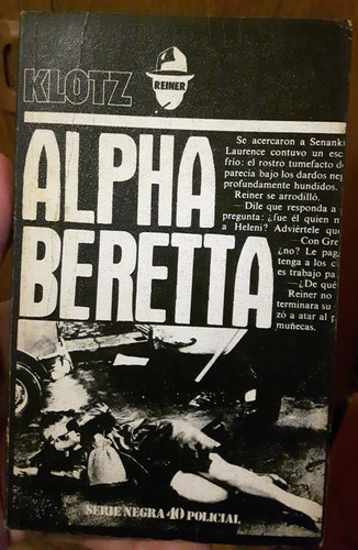 Klotz Alpha Beretta Serie Negra Policial Inmaculado