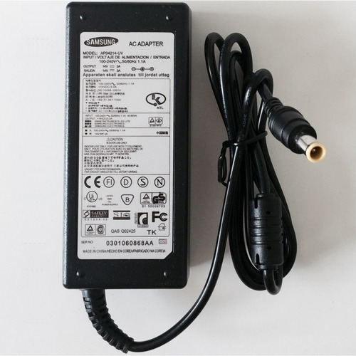 Cargador Monitor Lcd Samsung  14v 3a 40w