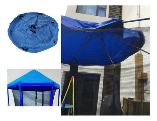 Toldo De Trampolín Toldo De 10 Pies Para 6 Varillas