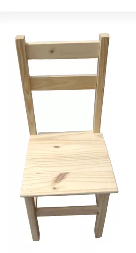 silla cocina apilable barata hergonomica de madera