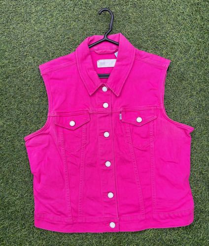 Levis Chaqueta Mezclilla Rosa