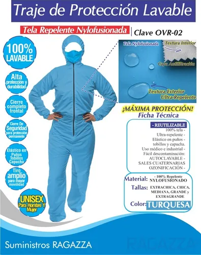 Traje antifluidos tyvek sale