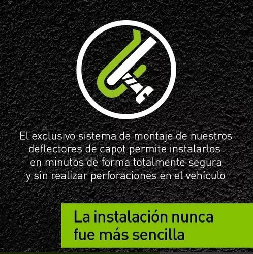 Deflector Toyota Hilux 2016 Al 2020 Capot Acrilico Oriyinall