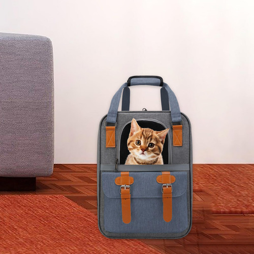 Pet Cat Carrier Mochila Bolsa De Viaje Para Perros Bolsa De
