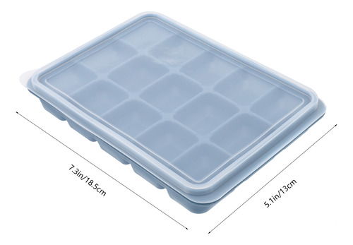 Bandeja De Hielo De Silicona Para Moldes Para Cubitos De Hie