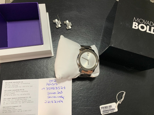Relógio Movado Bold Aço 42.5 Mm Stainless Steel Case-3600257