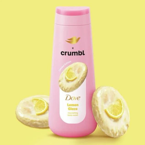 Edición Limitada Dove X Crumbl , Body Wash Lemon Glaze