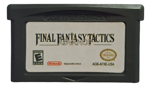 Final Fantasy Tactics Advance Game Boy Advance Gba Nds Lite