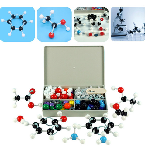 Kit De Estructura Molecular Atómica Química De 240 Piezas
