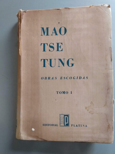 Mao Tse Tung Obras Escogidas Tomo I - Platina