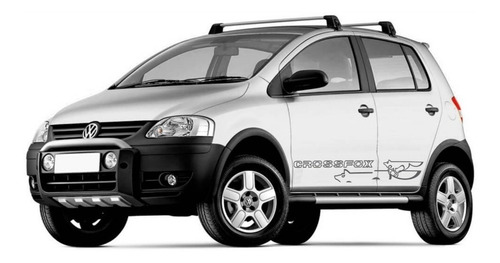 Adesivo Faixa Lateral Volkswagen Crossfox 2008 2009 Grafite