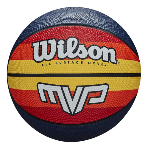 Pelota Basquet Wilson Mvp Retro Orye Sz7 - S+w