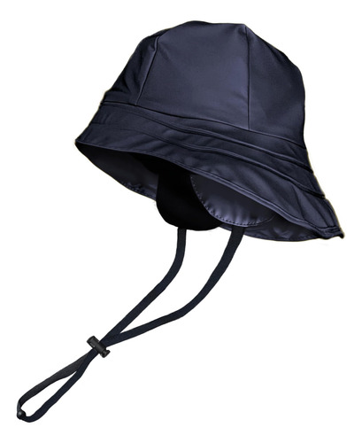 Toutacoo, Gorro Lluvia, Impermeable, Azul Marino, Ala Ancha