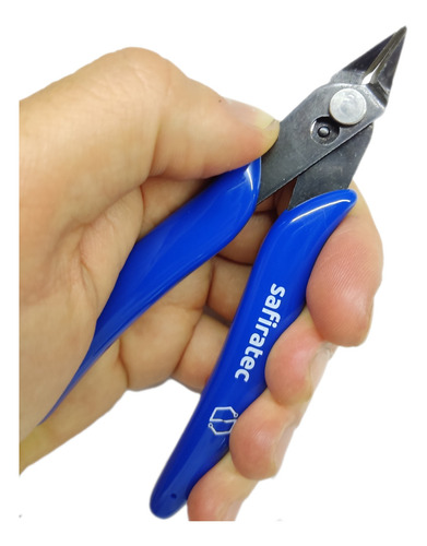 Kit 4 Alicates De Corte Precisão P/ Eletronica Safiratec 170
