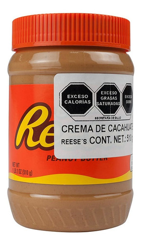 Crema De Cacahuate Reese´s 510g