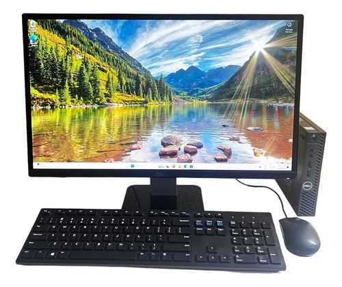 Mini Cpu Completo Dell Micro I5 8va 8gb 256ssd 8th 22 PuLG (Reacondicionado)