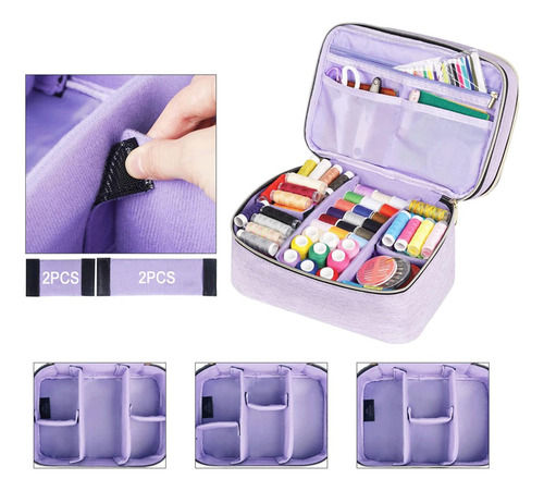 Organizador De Suministros De Costura Estuche De Poliéster