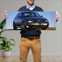 Comprar Cuadro 30x80cm Auto 2002 Alfa Romeo 156 Gta 6157 159