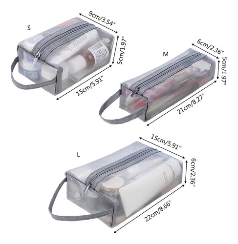 Mll (s) Bolsa De Maquillaje Cosmético, Bolsas De Artículos