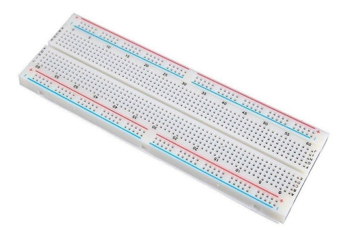 Imagen 2 de 2 de Protoboard 830 Puntos 2 Lineas De Alimentacion