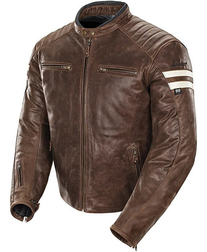 Joe Rocket Classic &#39;92 - Chaqueta De Piel Para Motocicl.