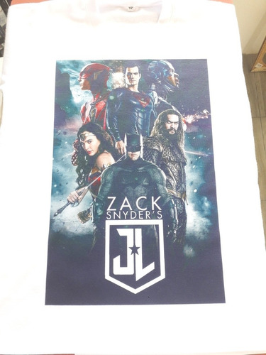 Playera Justice League Zack Snyder Cut Sublimada
