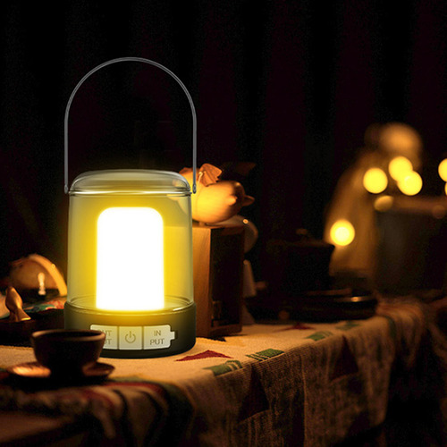 Lámpara Camping Led Exterior Ipx4 Resistente Agua/ Batería R
