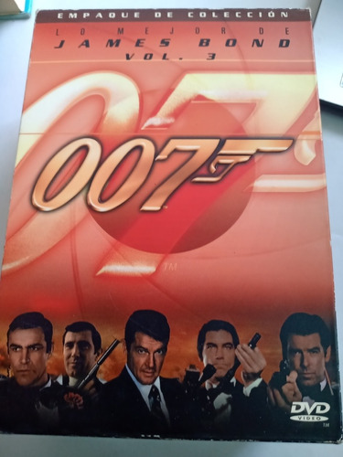 James Bond 007 Vol. 3 5 Películas Dvd Pack