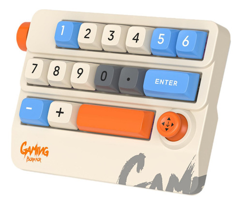 Teclado De Juego Numérico Teclado Mecánico De Fondo Caqui