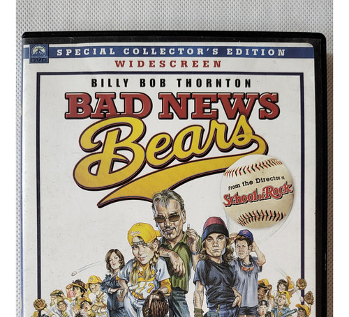 Dvd Bad News Bears Bill Bob Thornton Original 