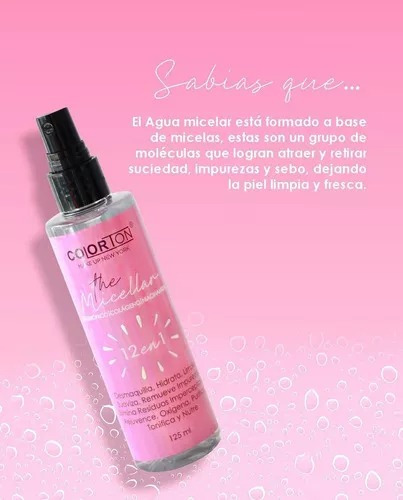 Agua Micelar Colorton Agua Micelar Desmaquillante Hidratante