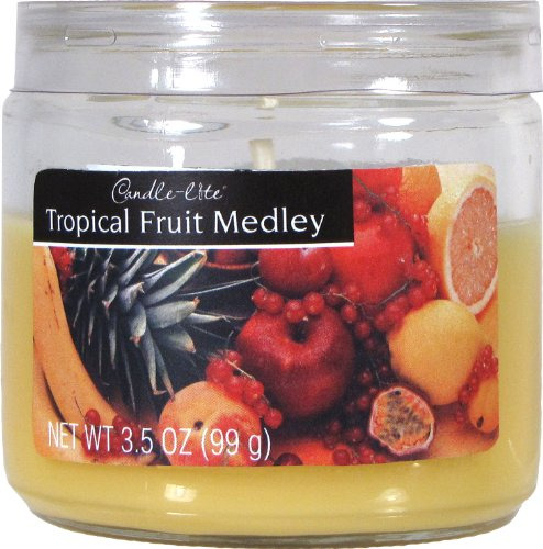 Candle-lite Everyday Scented Fuit Medley Single Wick 3oz Vel