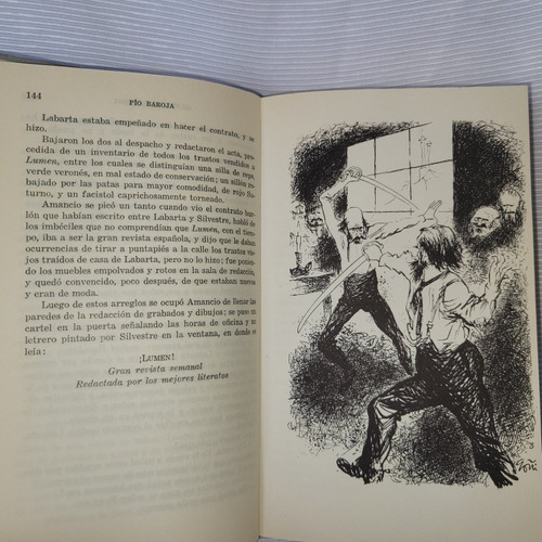 Imagen 6 de 10 de Obras De Pio Baroja Notas Ortega Y Gasset Vergara Ilustrado