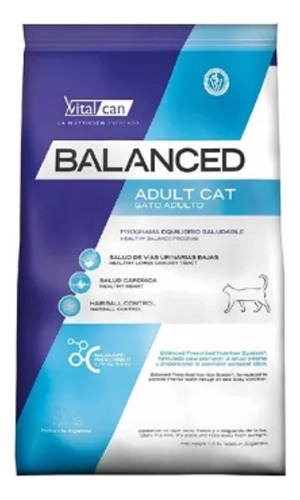  Vital Can Balanced Para Gato Adulto X 15kg 