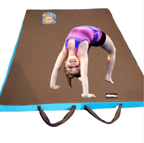 Colchoneta Gimnasia Memory Foam Viga Barra Piso Gimnastas