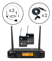 Comprar Sm649v | Micrófono Inalámbrico Solapa + Vincha Doble Sooom