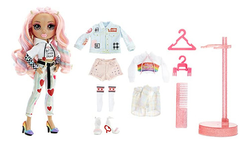 Rainbow High Kia Hart - Muñeca De Moda Con 2 Trajes Y Ac