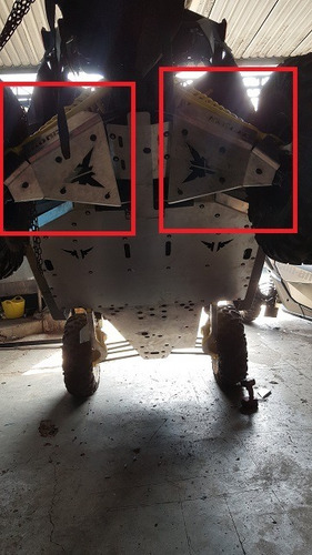 Imagem 2 de 2 de Protetor De Bandeja Dianteira - Can-am Maverick X3 X - Xds