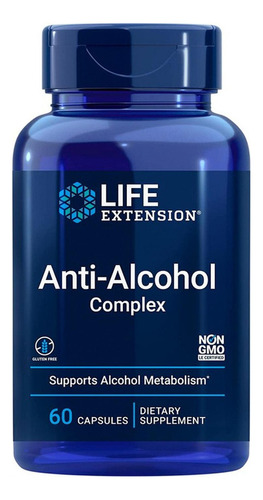Life Extension Anti-alcohol Con Hepatoprotection Complex 60