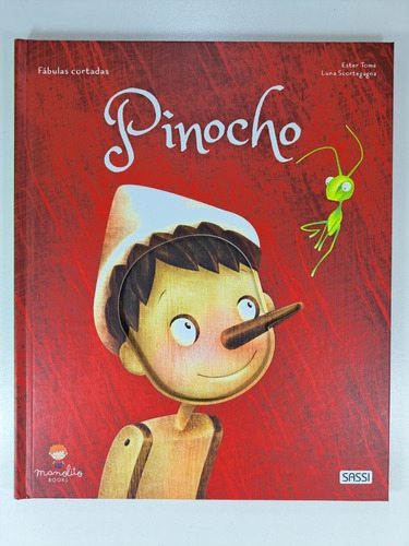 Pinocho - Libro Infantil Grande Tapa Dura - Fabulas Cortadas